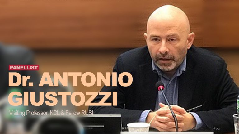 Dr Antonio Giustozzi