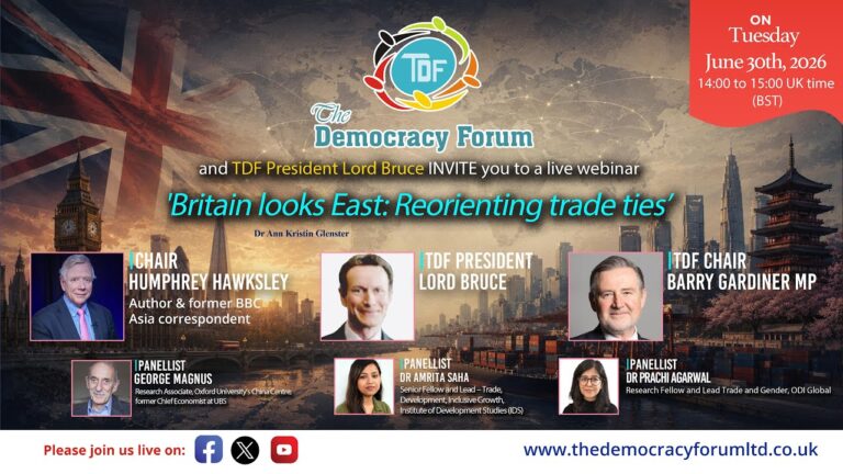 Read more about the article Britain looks East: Reorienting trade ties