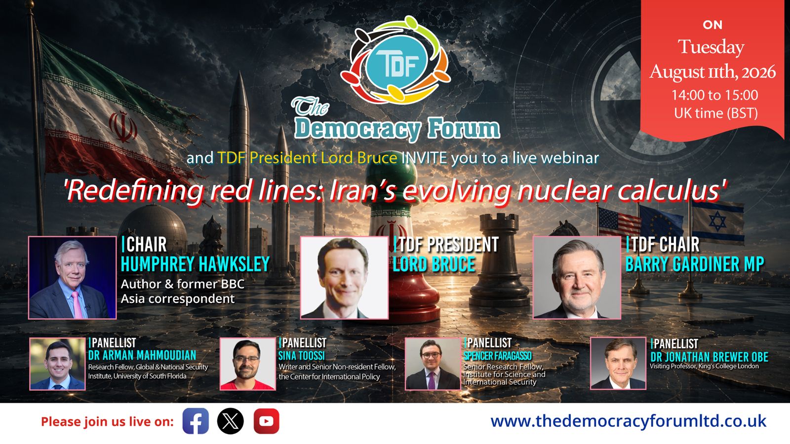 11 aug 2026 seminar tdf